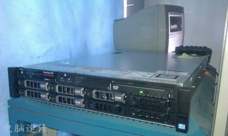 戴尔DELL R720服务器24G内存1TB*3Raid5存储CentOS系统
